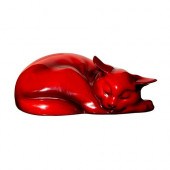 ROYAL DOULTON FLAMBE FIGURINE,