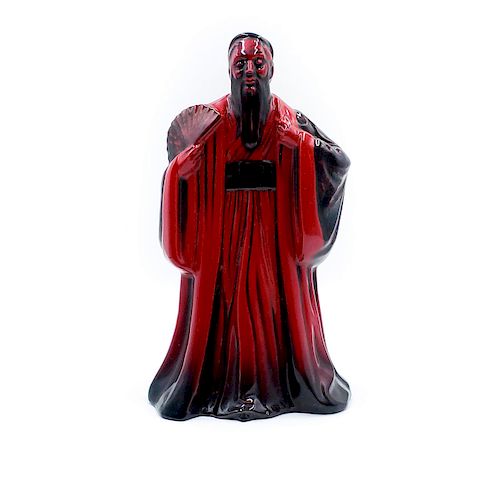ROYAL DOULTON FLAMBE FIGURINE,