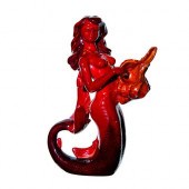 ROYAL DOULTON FLAMBE FIGURINE,
