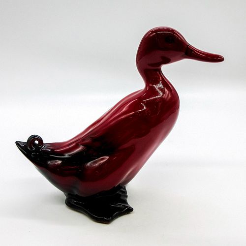 ROYAL DOULTON FLAMBE FIGURINE, DUCK