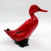 ROYAL DOULTON FLAMBE FIGURINE,