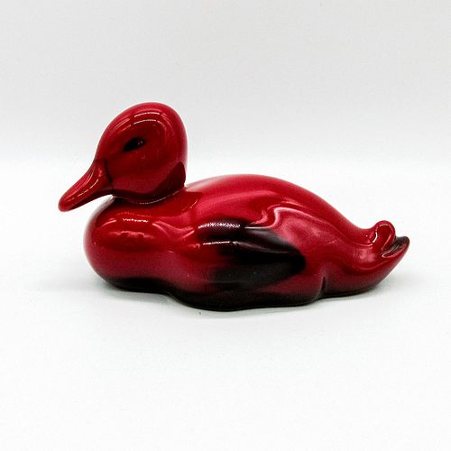 ROYAL DOULTON FLAMBE FIGURINE, DUCK