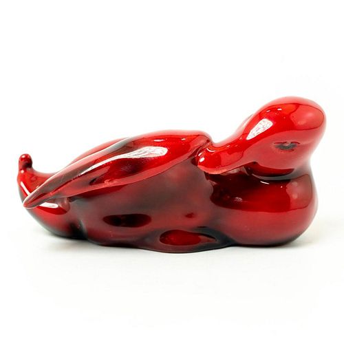 ROYAL DOULTON FLAMBE FIGURINE, DUCK