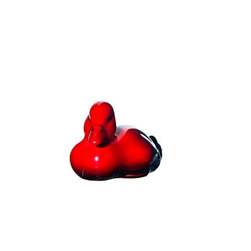 ROYAL DOULTON FLAMBE FIGURINE, DUCK