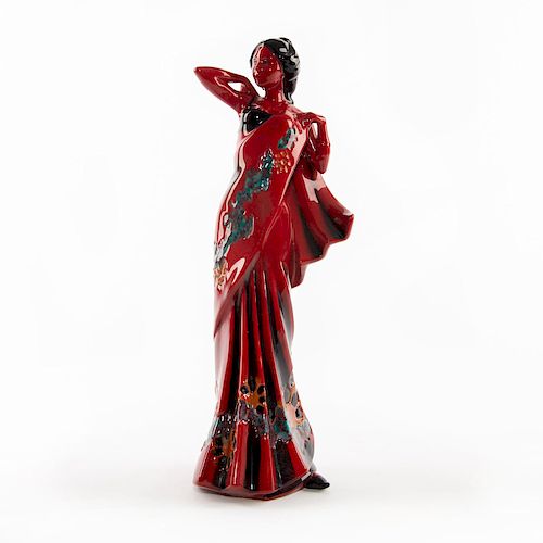 ROYAL DOULTON FLAMBE FIGURINE,