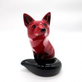 ROYAL DOULTON FLAMBE FIGURINE,