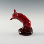 ROYAL DOULTON FLAMBE FIGURINE,
