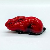 ROYAL DOULTON FLAMBE FIGURINE,