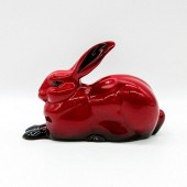 ROYAL DOULTON FLAMBE FIGURINE,