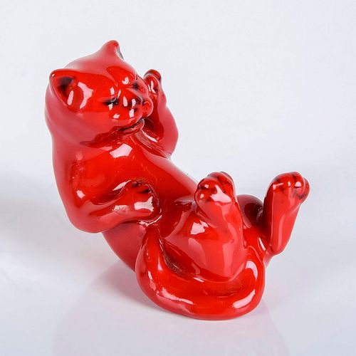 ROYAL DOULTON FLAMBE FIGURINE,