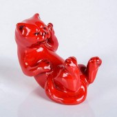 ROYAL DOULTON FLAMBE FIGURINE,