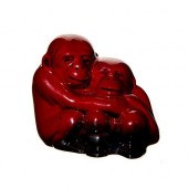 ROYAL DOULTON FLAMBE FIGURINE,
