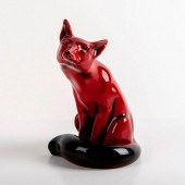 ROYAL DOULTON FLAMBE FIGURINE,