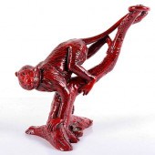 ROYAL DOULTON FLAMBE FIGURINE,