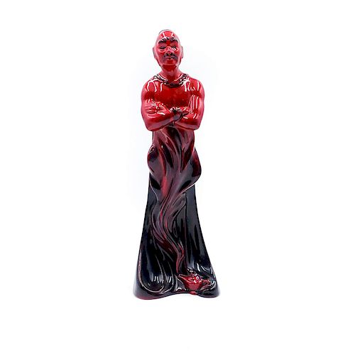 ROYAL DOULTON FLAMBE FIGURINE,