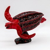 ROYAL DOULTON FLAMBE FIGURINE,