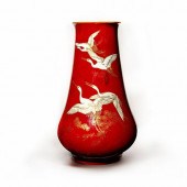 ROYAL DOULTON FLAMBE GILDED VA
