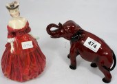 Royal Doulton Flambe Model of