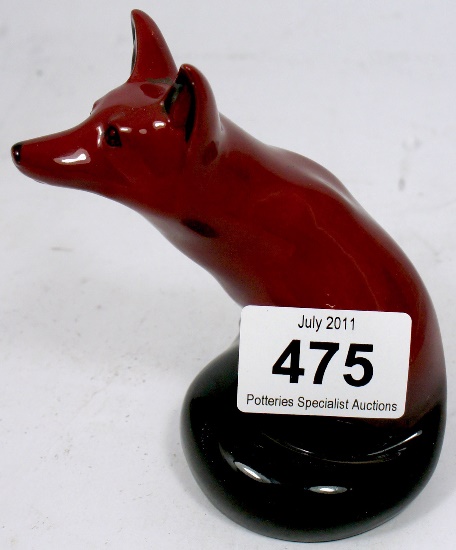 Royal Doulton Flambe Model of a