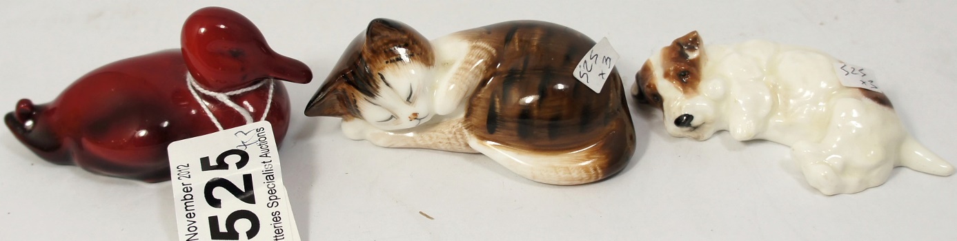 Royal Doulton Flambe Model of a