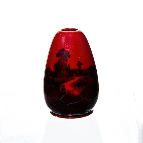 ROYAL DOULTON FLAMBE, OVOID MINI