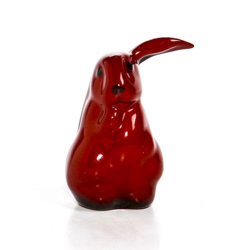 ROYAL DOULTON FLAMBE RABBIT