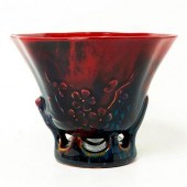 ROYAL DOULTON FLAMBE SUNG FOOT