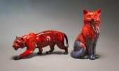 ROYAL DOULTON 'FLAMBE' TIGER A
