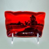 ROYAL DOULTON FLAMBE TRAY, LAN