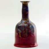 ROYAL DOULTON FLAMBE VASE, BEL