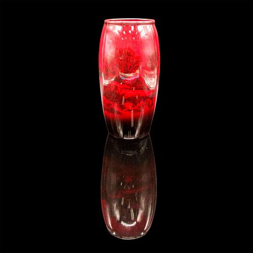 ROYAL DOULTON FLAMBE VASE,