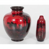Royal Doulton Flambe Vases Bri