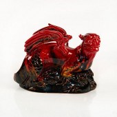 ROYAL DOULTON FLAMBE VEINED LA