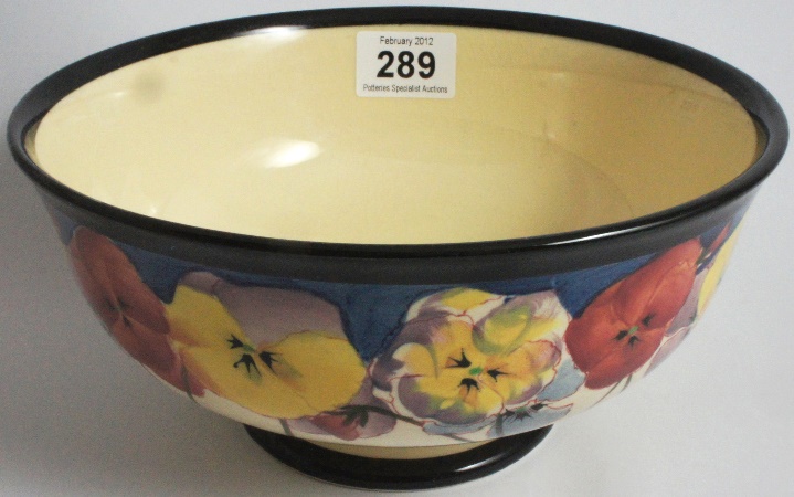 Royal Doulton Footed Pansy Bowl