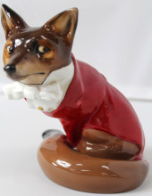 ROYAL DOULTON FOX IN HUNTING D