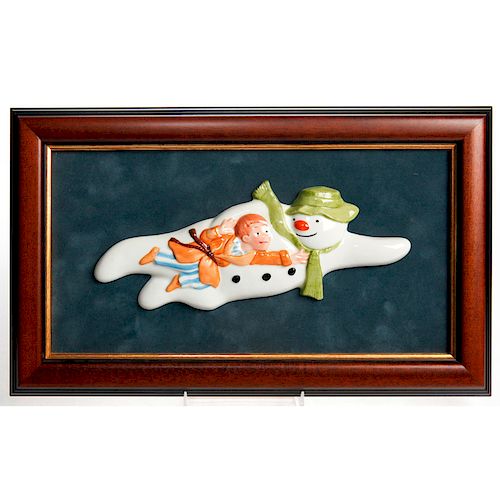 ROYAL DOULTON FRAMED WALL PLAQUE,