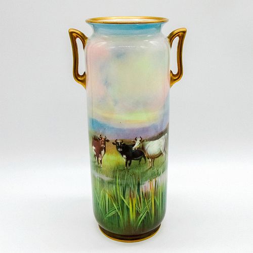 ROYAL DOULTON H. NIXON VASE,