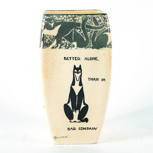ROYAL DOULTON HENRY SOUTER VASE,