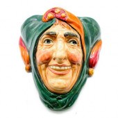 ROYAL DOULTON JESTER WALL POCK