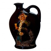 ROYAL DOULTON KINGSWARE FLASK,