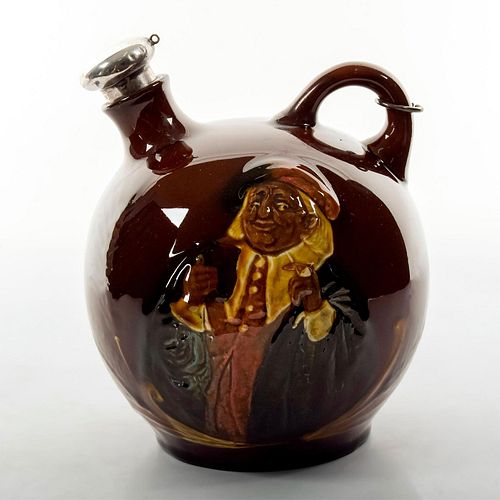 ROYAL DOULTON KINGSWARE FLASK, JOHN