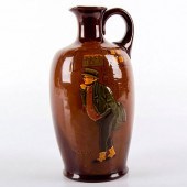 ROYAL DOULTON KINGSWARE FLASK,