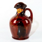 ROYAL DOULTON KINGSWARE FLASK,