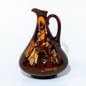 ROYAL DOULTON KINGSWARE FLASK,