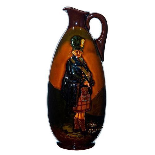 ROYAL DOULTON KINGSWARE FLASK,