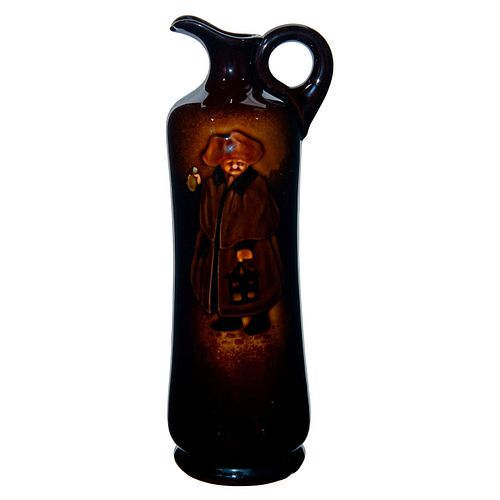 ROYAL DOULTON KINGSWARE TALL FLASK,