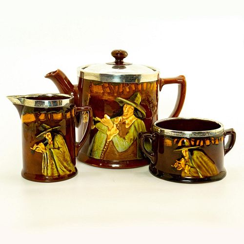 ROYAL DOULTON KINGSWARE TEA SET,