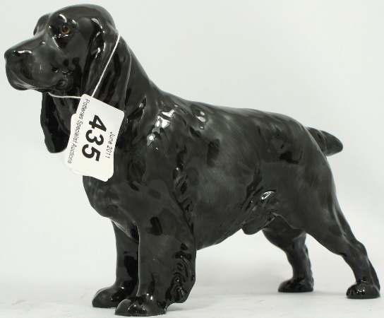 Royal Doulton large Black Setter