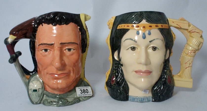 Royal Doulton large double headed