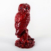 ROYAL DOULTON LARGE OWL SCULPT